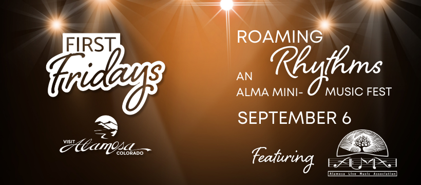 September 6-Roaming Rhythms, an ALMA Mini-Music Fest