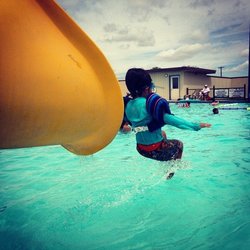 Photo by onemigzy, caption reads: Splash! #colorado #pool #splashland