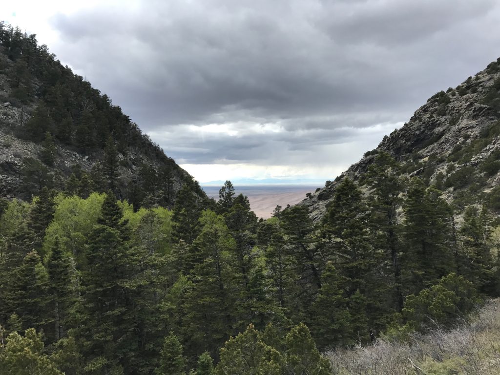 Mosca Pass Trail- A Different Day at the Dunes