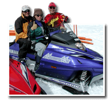 Snowmobiling