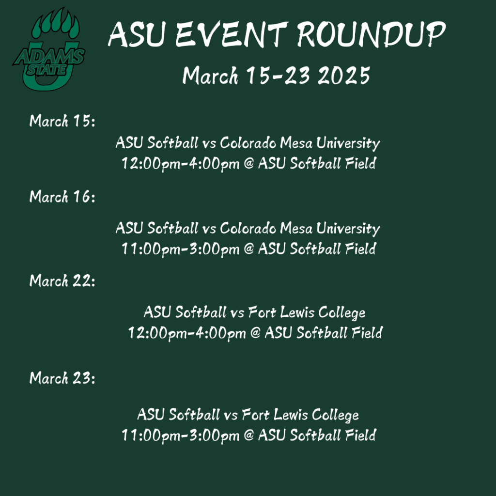 ASU Event Roundup